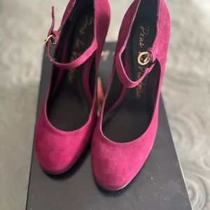 Pour La Victoire wedge Mary janes